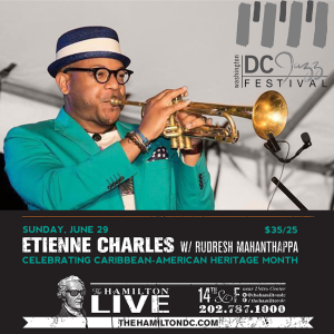 Etienne Charles - DC Jazz Festival Instagram photo