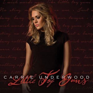 Carrie Underwood - "Little Toy Guns" single cover artwork