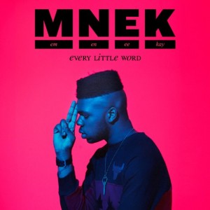MNEK - "Every Little Word" single cover artwork