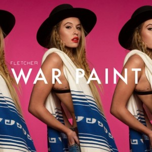 FLETCHER - "War Paint" single cover artwork