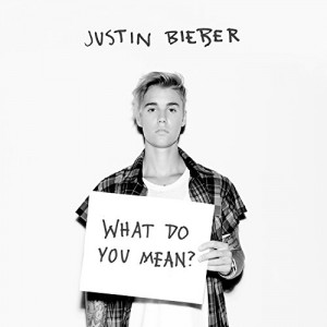 Justin Bieber - "What Do You Mean?" single cover artwork