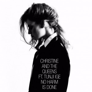 Christine and the Queens featuring Tunji Ige - "No Harm Is Done" single cover artwork
