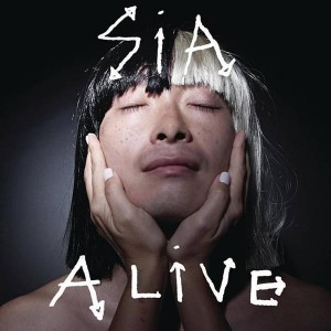 Sia - "Alive" single cover artwork