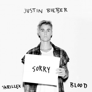 Justin Bieber - "Sorry" single cover artwork